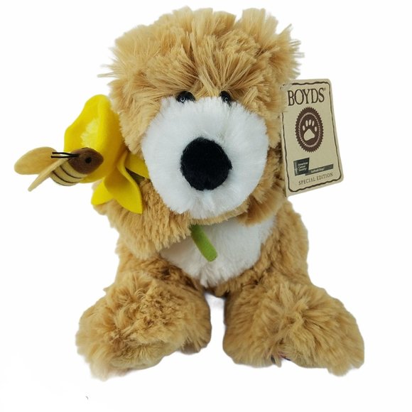 Boyds Bears Plush Bea R Hope Daffodil Days Bear American Cancer Society 2008 - Picture 1 of 9